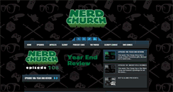 Desktop Screenshot of nerdchurchpodcast.com